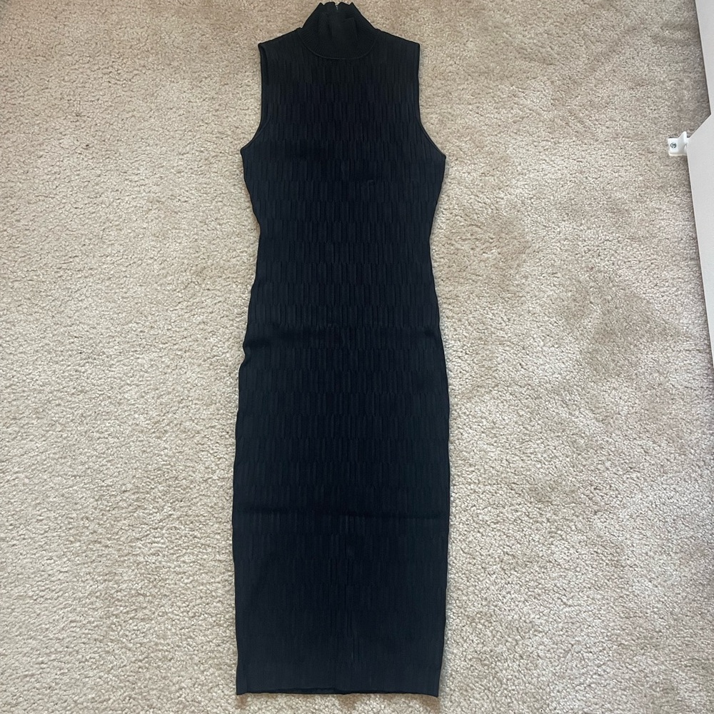 Elegant Black Sleeveless Marciano Dress